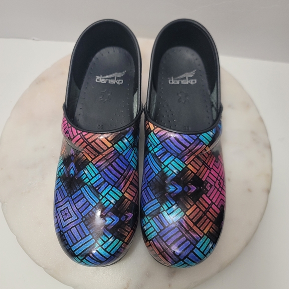 Dansko Clog Shoes Multi-Color Women's Size US 8.5-9  EUR 39 - Picture 2 of 14